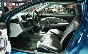 The Honda CR-Z hybrid at the Geneva motorshow