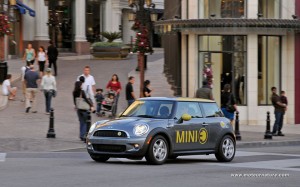 Mini e electric car