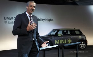 BMW explaining the electric Megacity