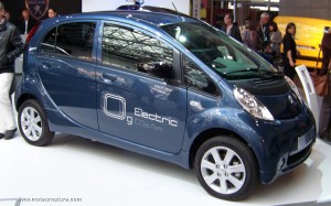 Peugeot Ion electric car