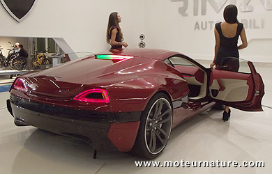 The Rimac Concept One, an electric supercar from Croatia