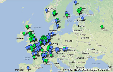 DBT European network of fast chargers