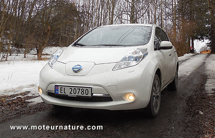 Nissan Leaf in Norway